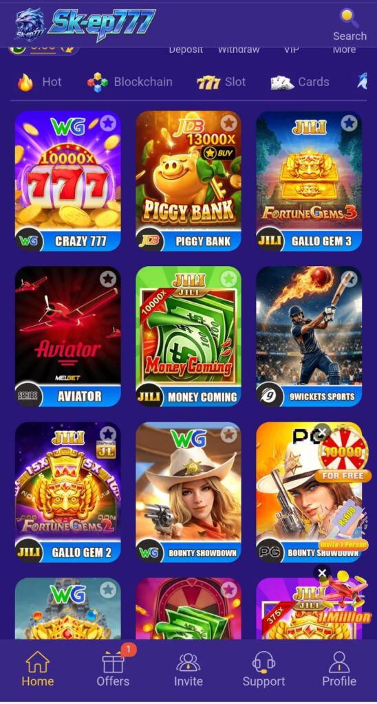 sk ep777 game